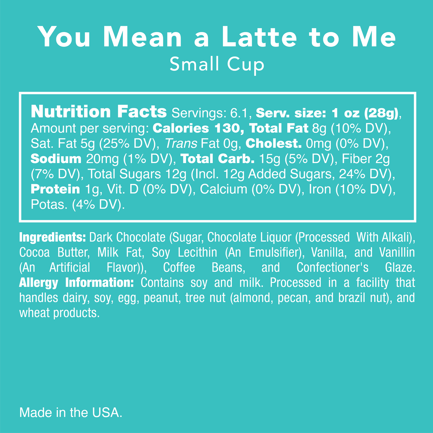 You Mean a Latte to Me