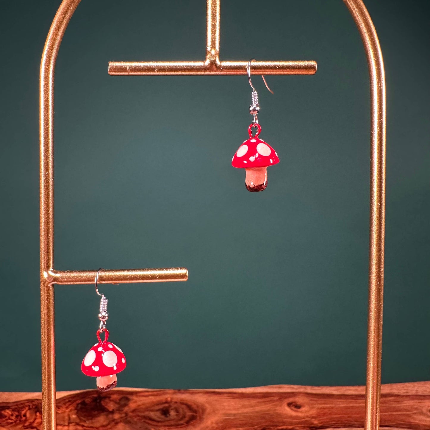Mushroom Earrings