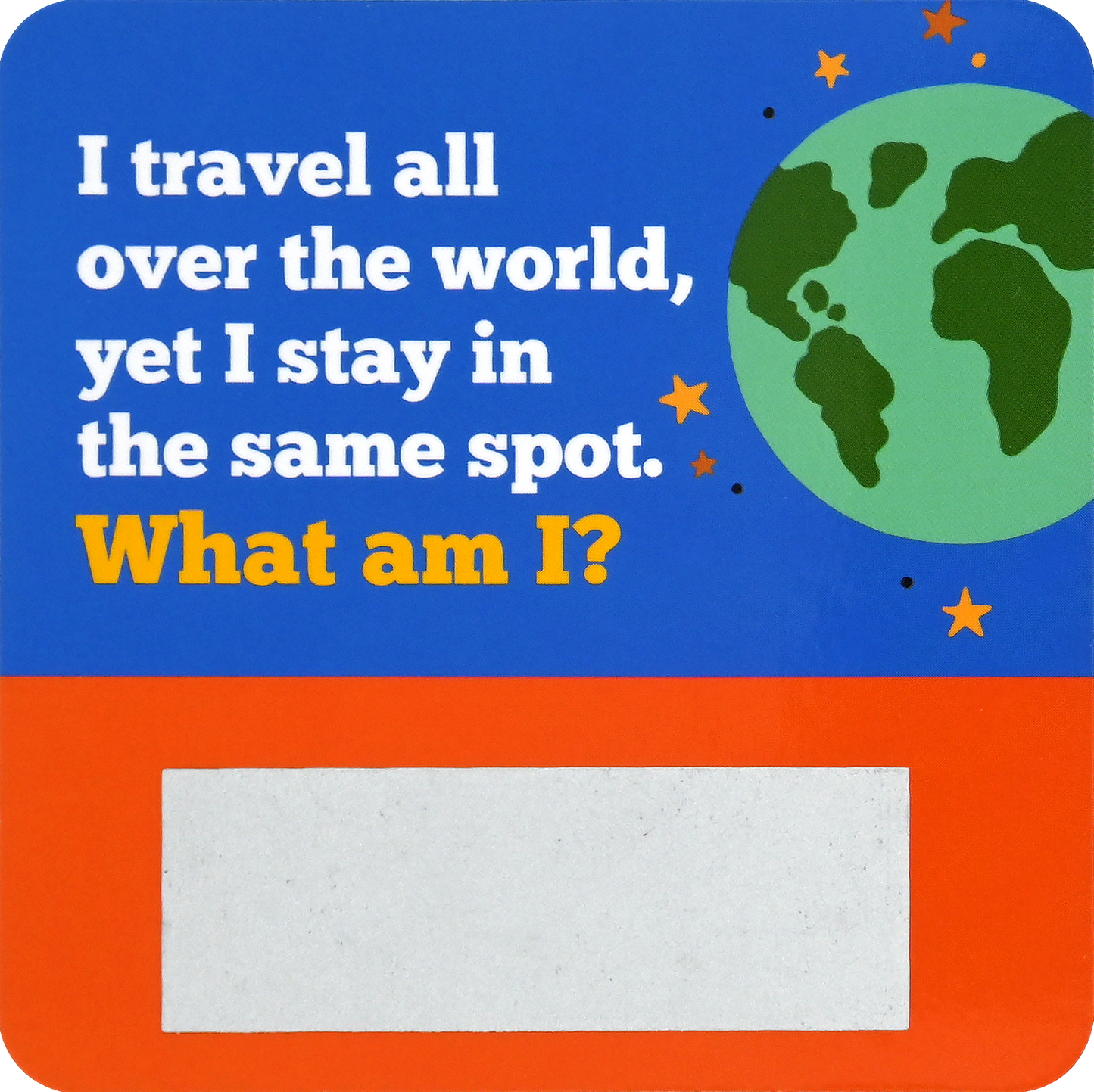 Lunch Box Riddles Scratch-Off Deck