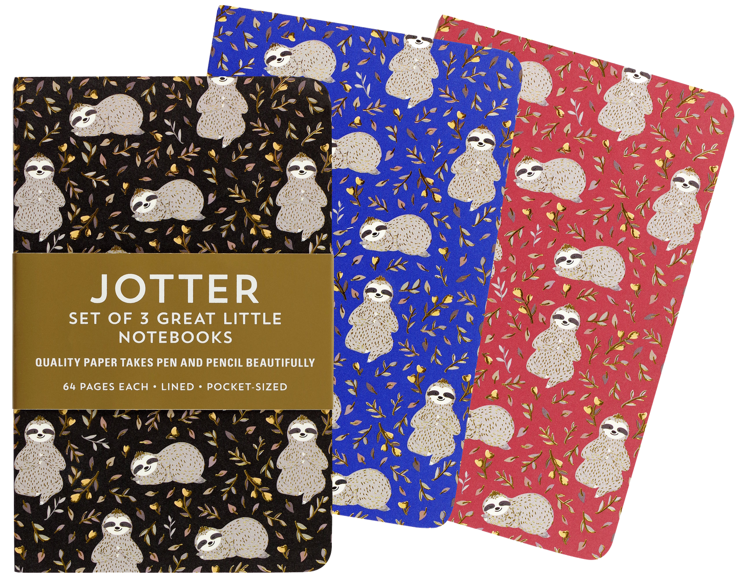 Sloths Jotter Mini Notebooks