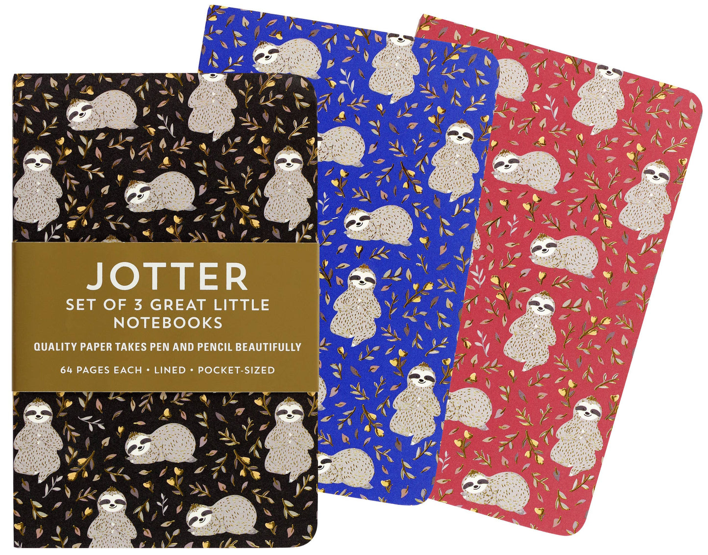 Sloths Jotter Mini Notebooks