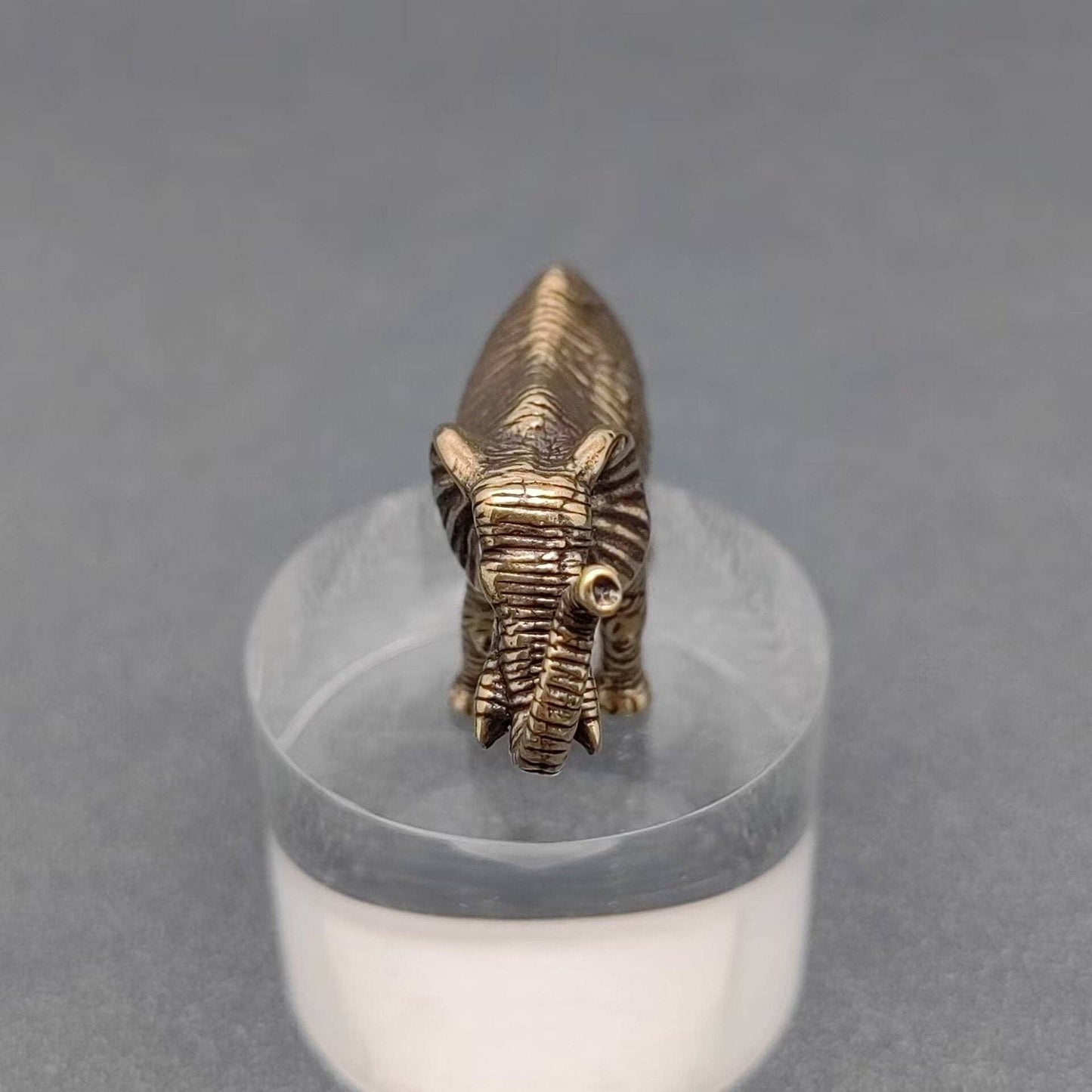 Brass Elephant Figurine