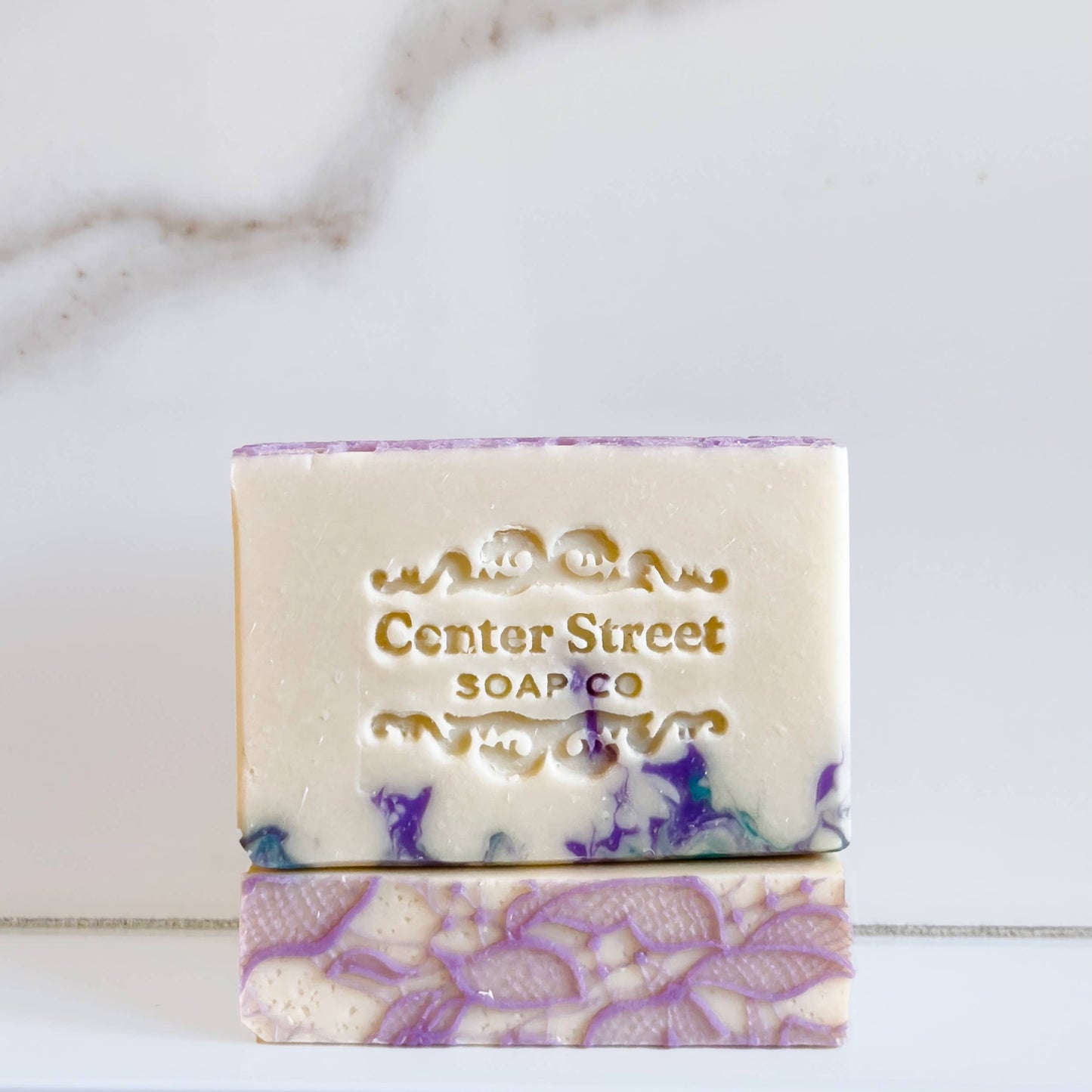 Lilac and Lace Spring Handmade Soap Bar