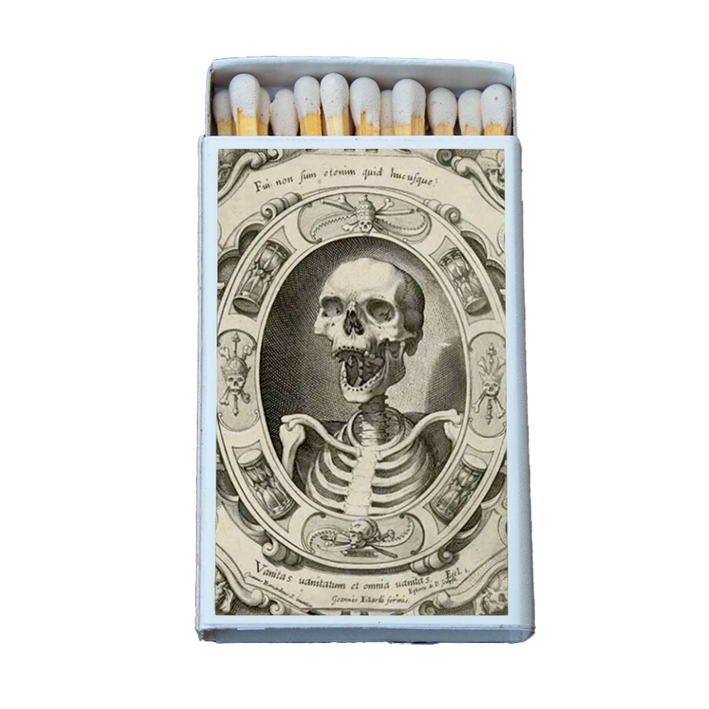 Skeleton Bust Decorative Matches