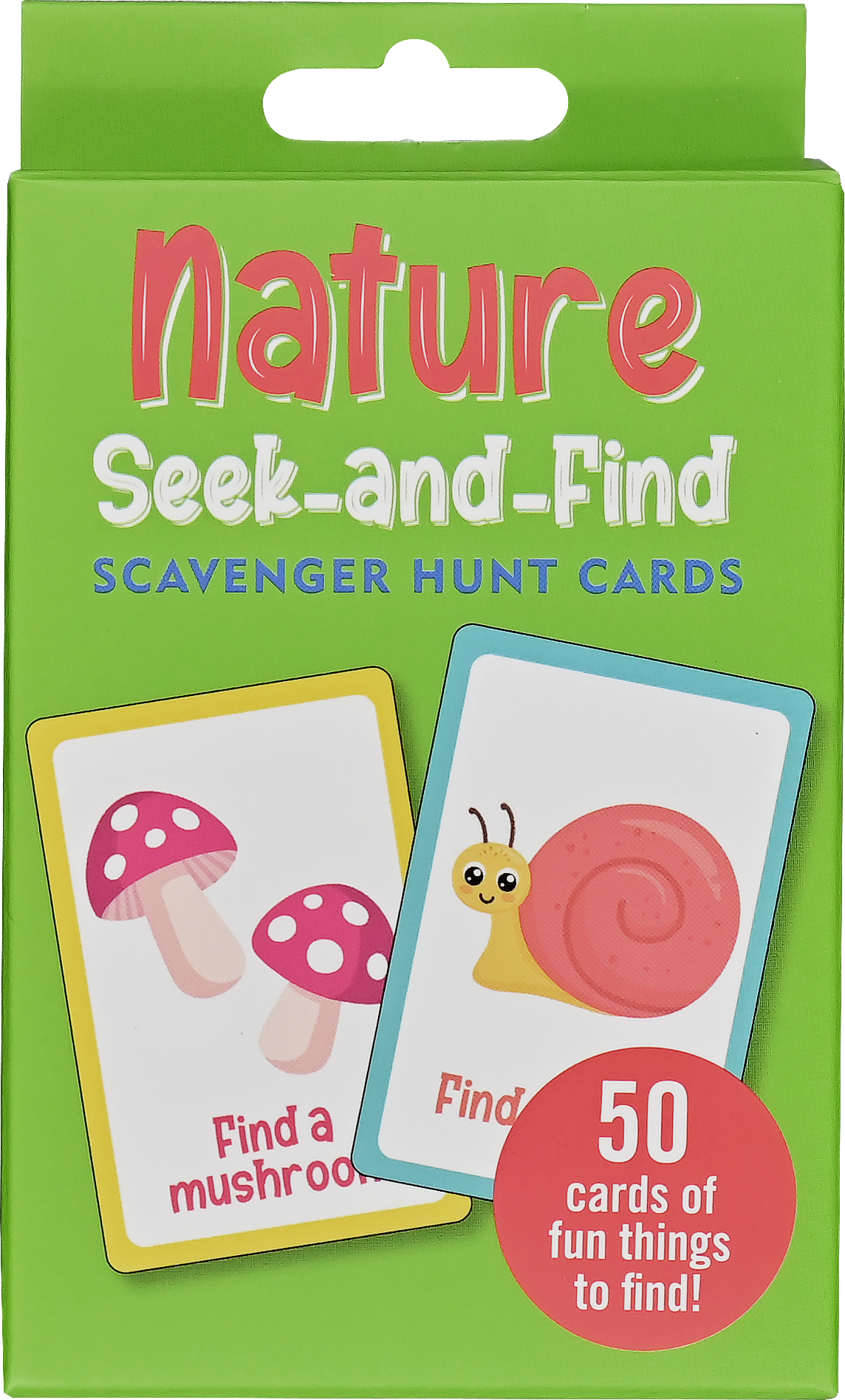 Nature Seek-and-Find Scavenger Hunt Cards