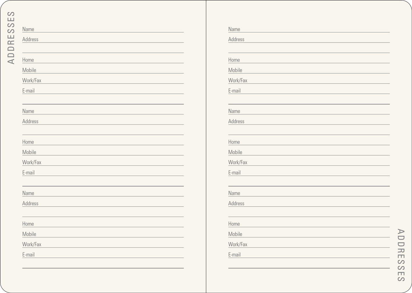2025 Mushrooms Weekly Planner