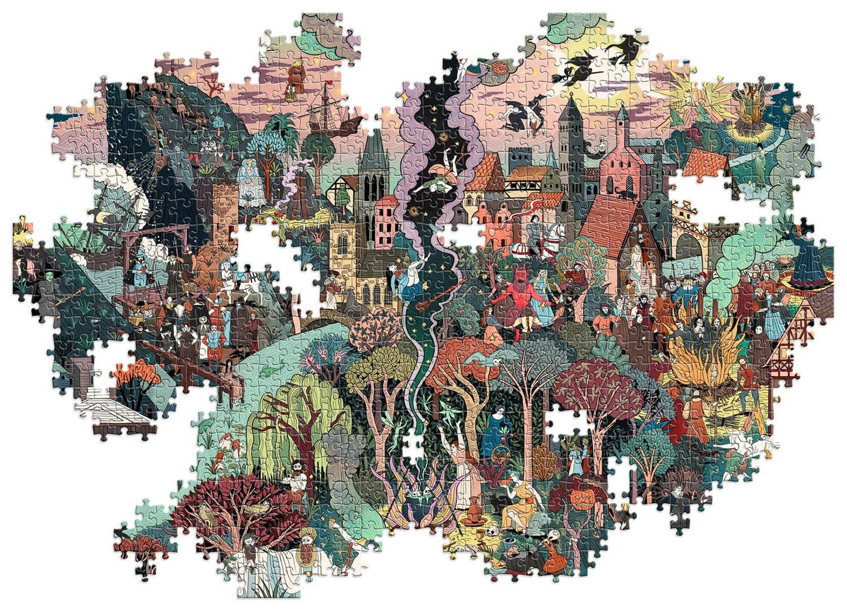 The World of Witches 1000-piece Jigsaw Puzzle
