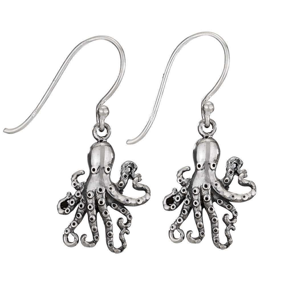 Intelligent Creature Sterling Silver Earrings