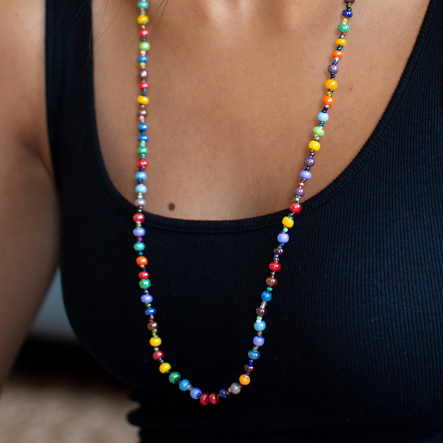 Single Strand Gumball Necklace