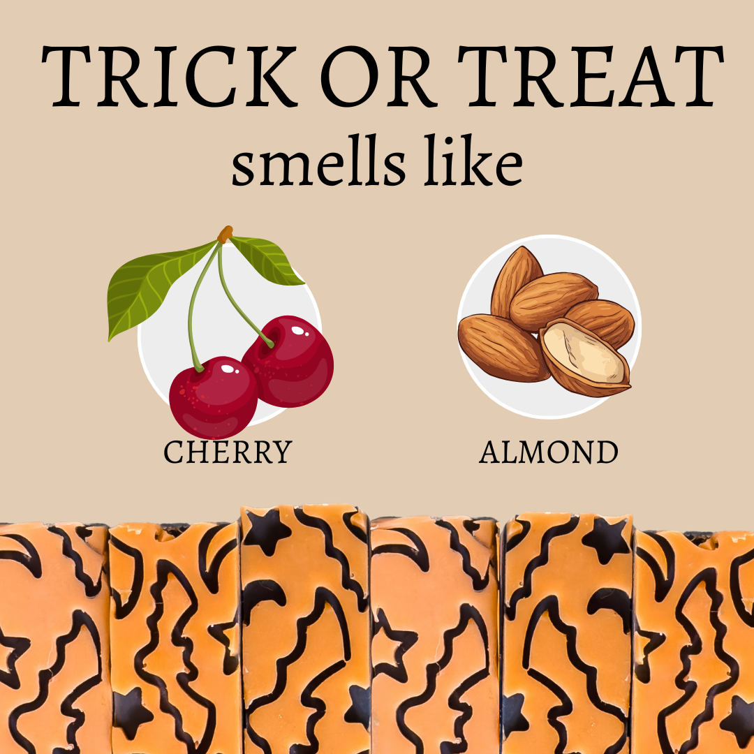 Trick or Treat Halloween Handmade Bar Soap - 4oz