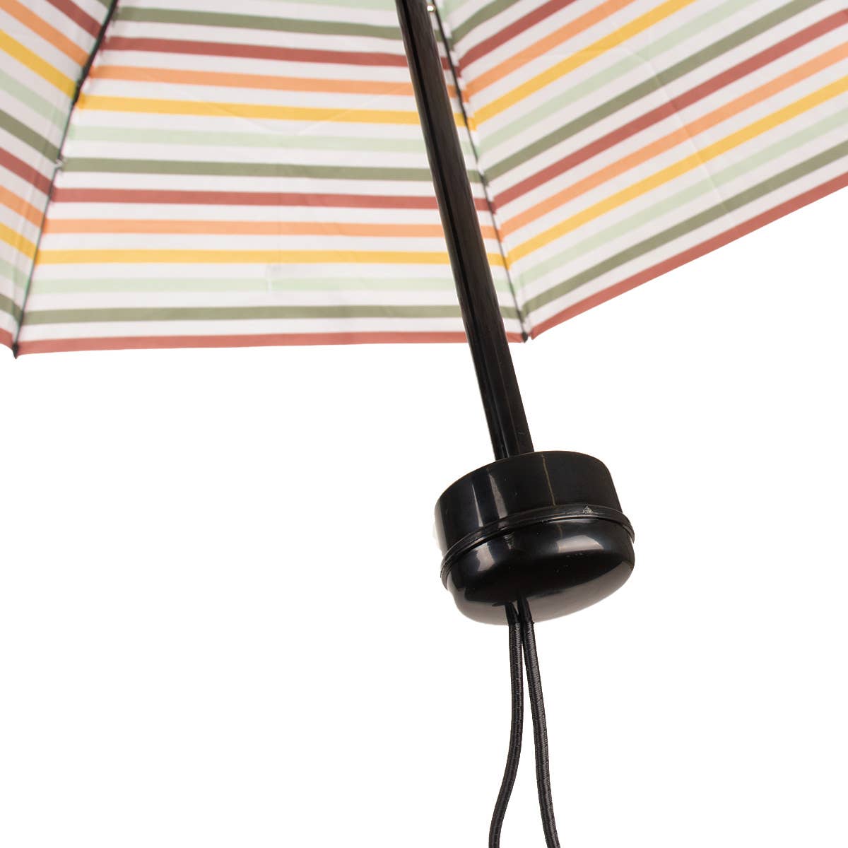 Compact Travel Stripe Umbrella- Manual Open