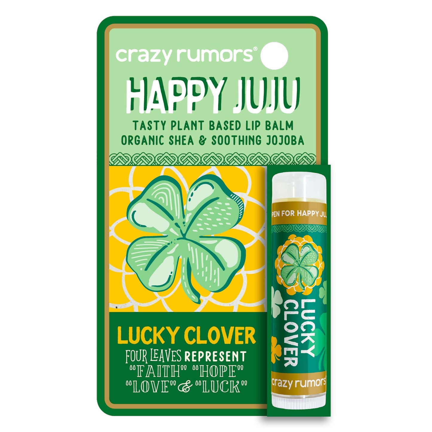 Happy Juju - Lucky Clover Lip Balm