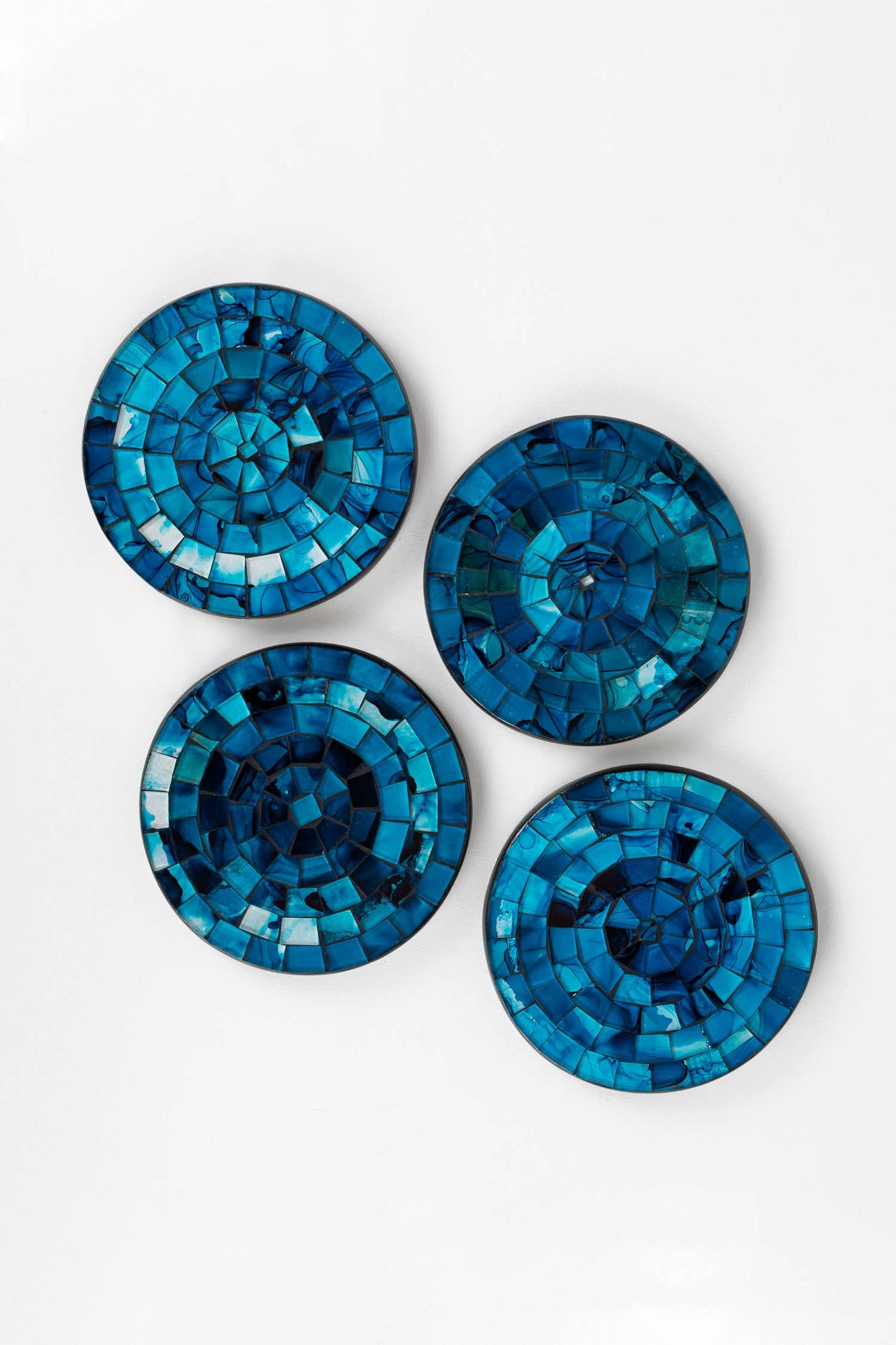 Tropical Waters Mosaic Coasters