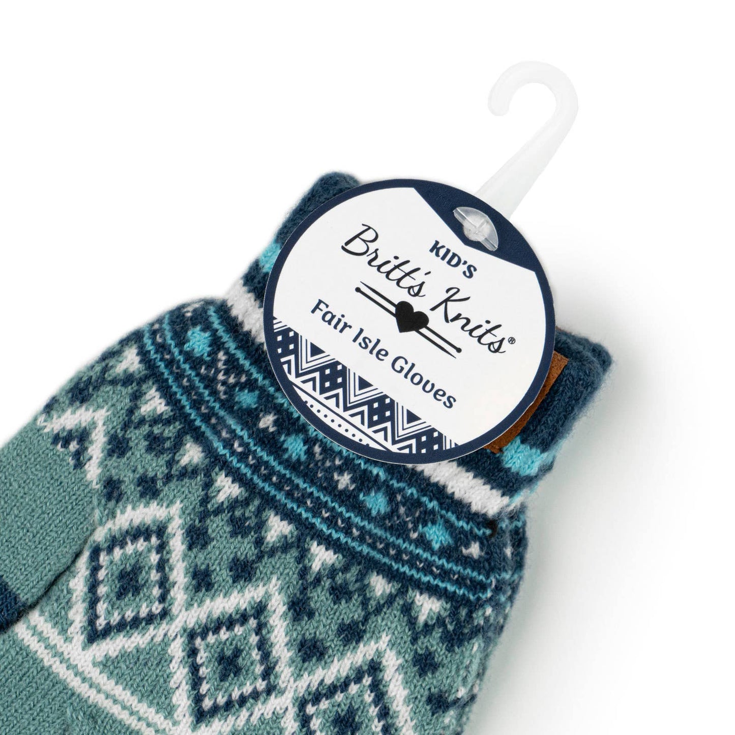 Britt's Knits Kid's Fair Isle Gloves