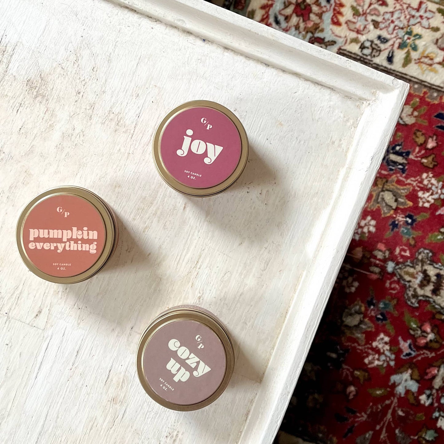 Cozy Up Just Because 4 oz. Candle Tin