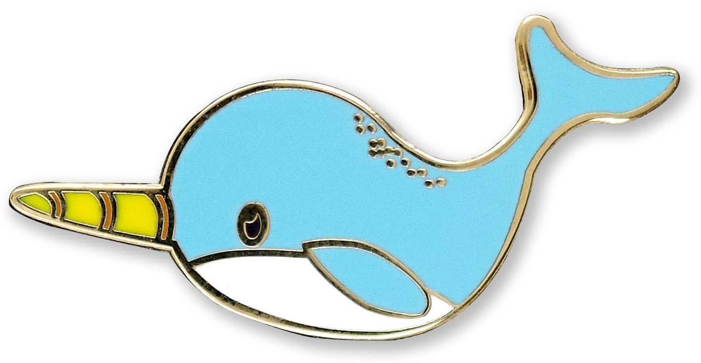 Narwhal Hard Enamel Pin