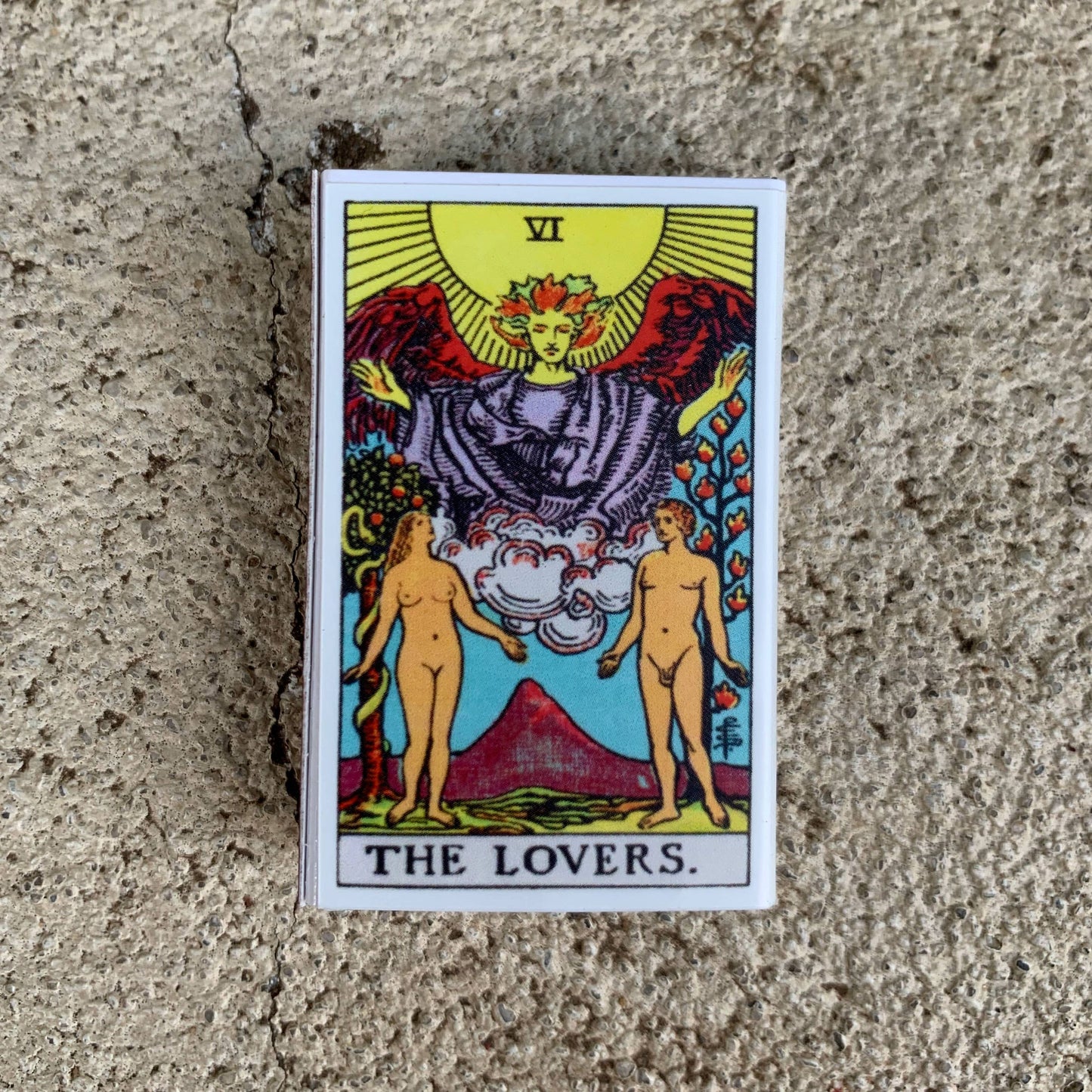 The Lovers Tarot Matchbox