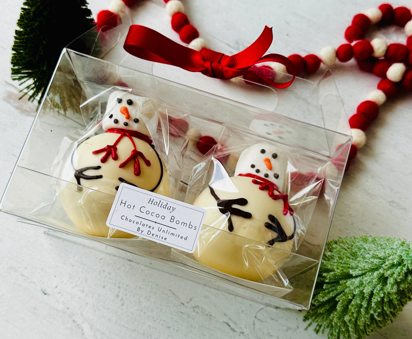 Snowmen Hot Chocolate Bombs