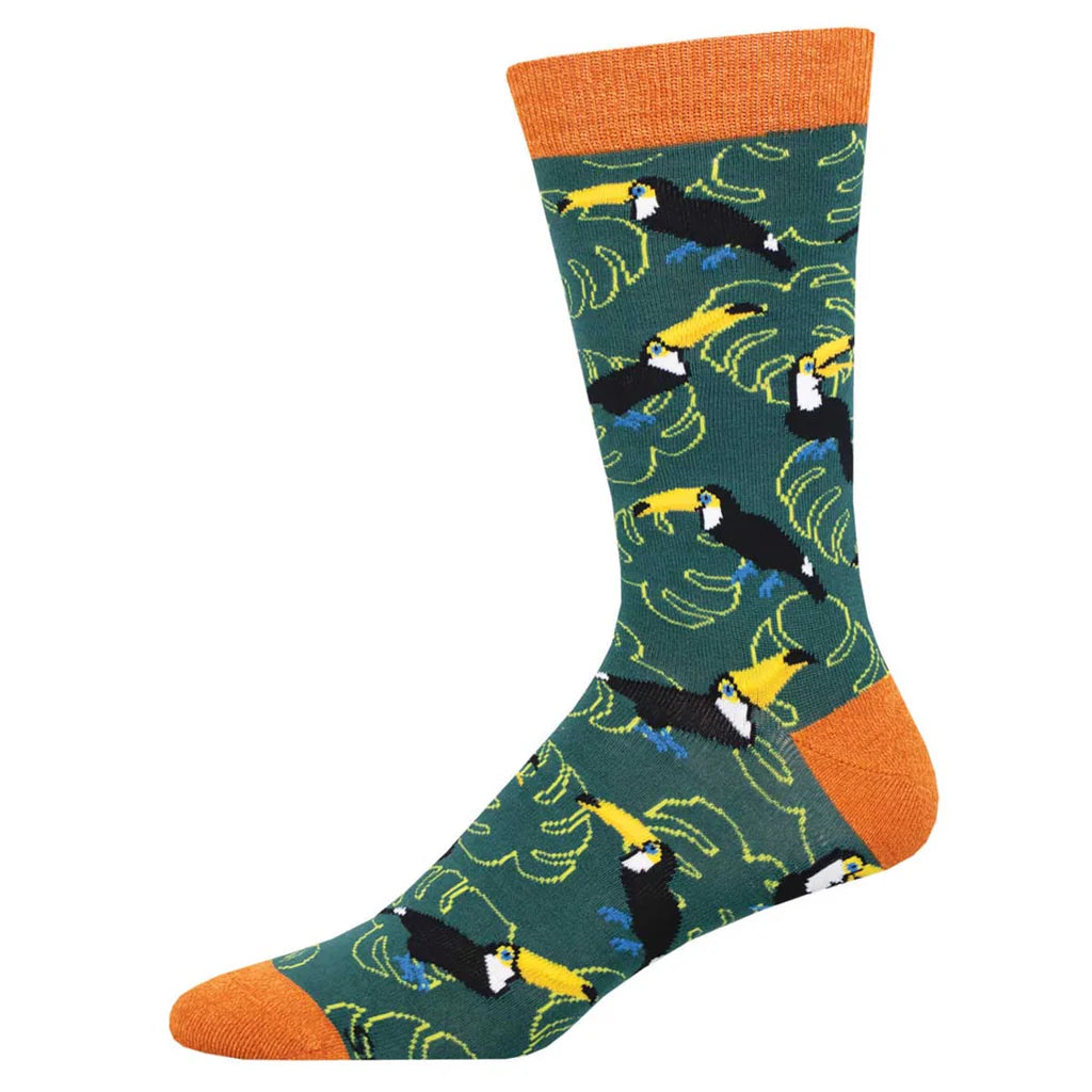 Toucan Leaves Socks