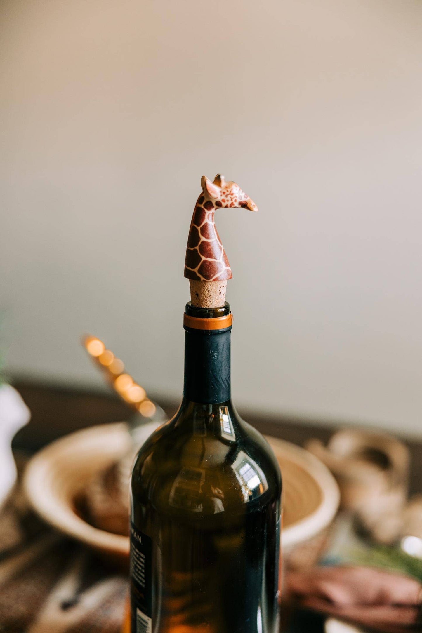 Bottle Topper Giraffe