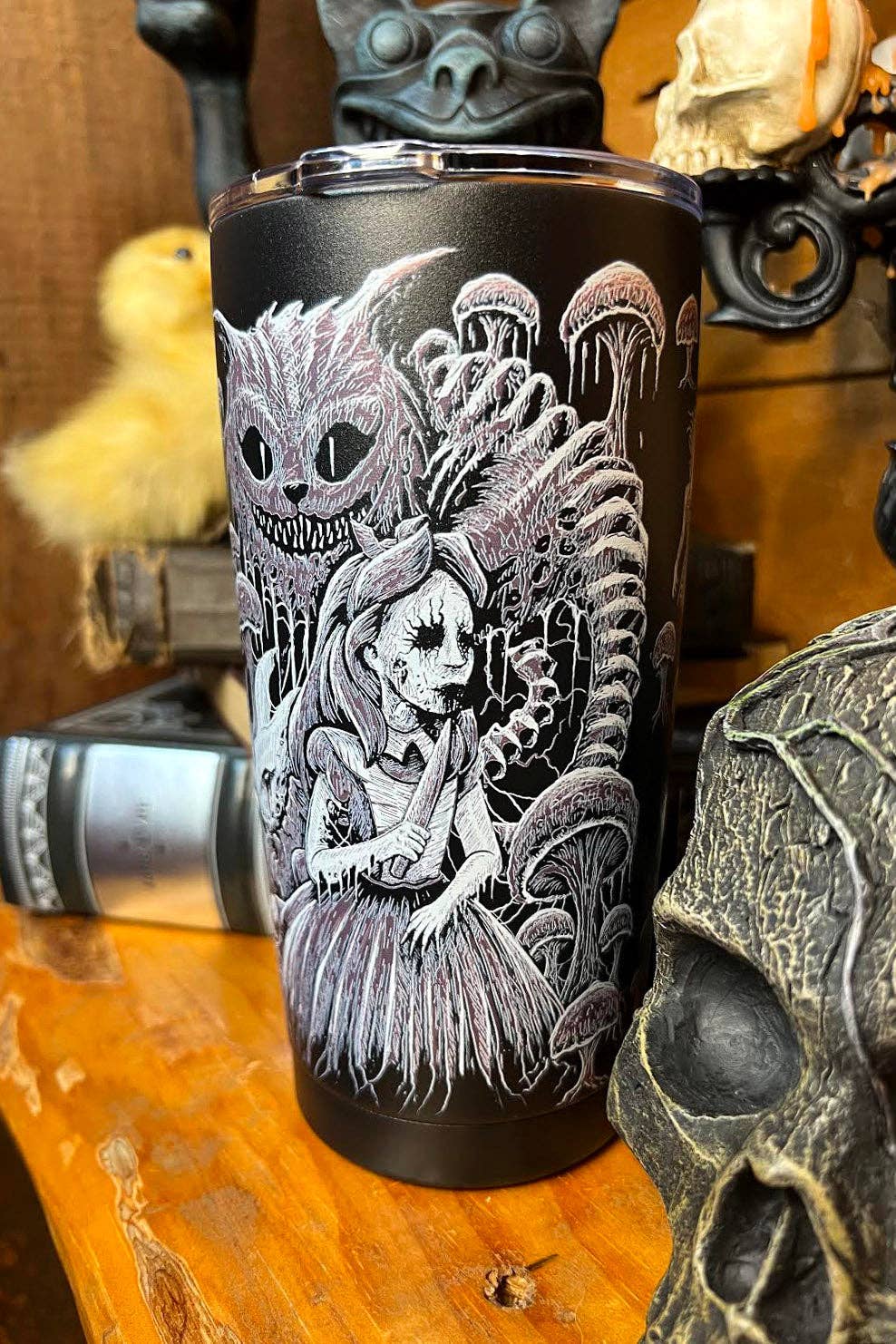 Alice In Murderland 20 oz Travel Mug