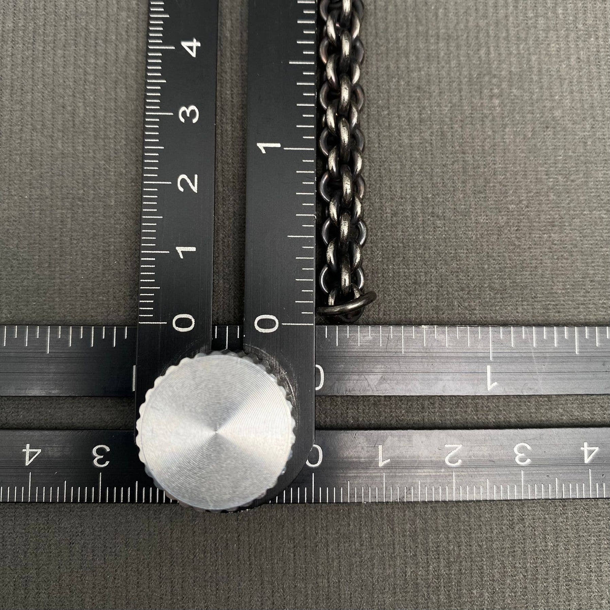 Blackened Men's 7mm Stainless Steel Bracelet