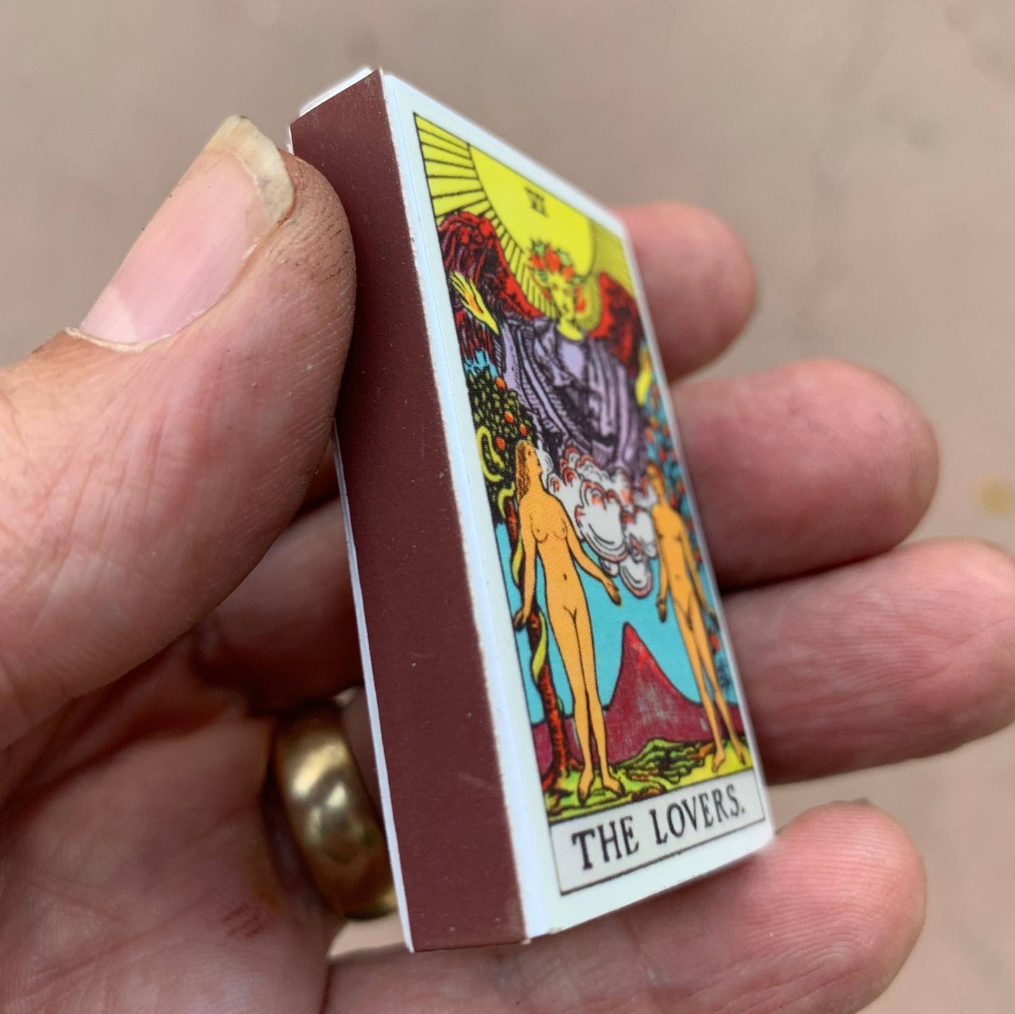 The Lovers Tarot Matchbox