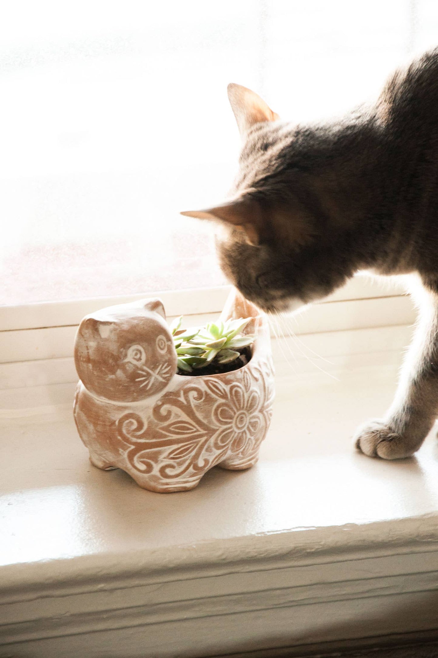 Garden Kitty Planter (Small)