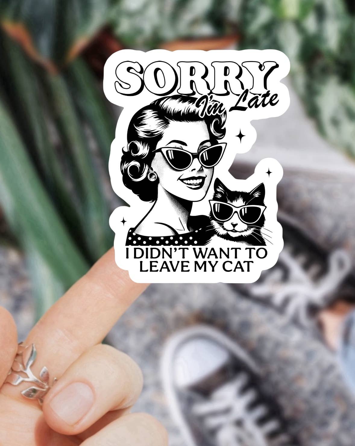 Cat Lover sticker