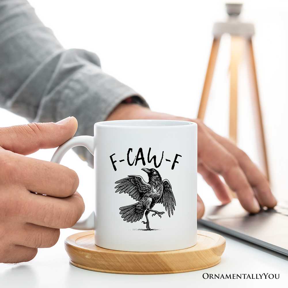 F-CAW-F Gothic Raven Mug