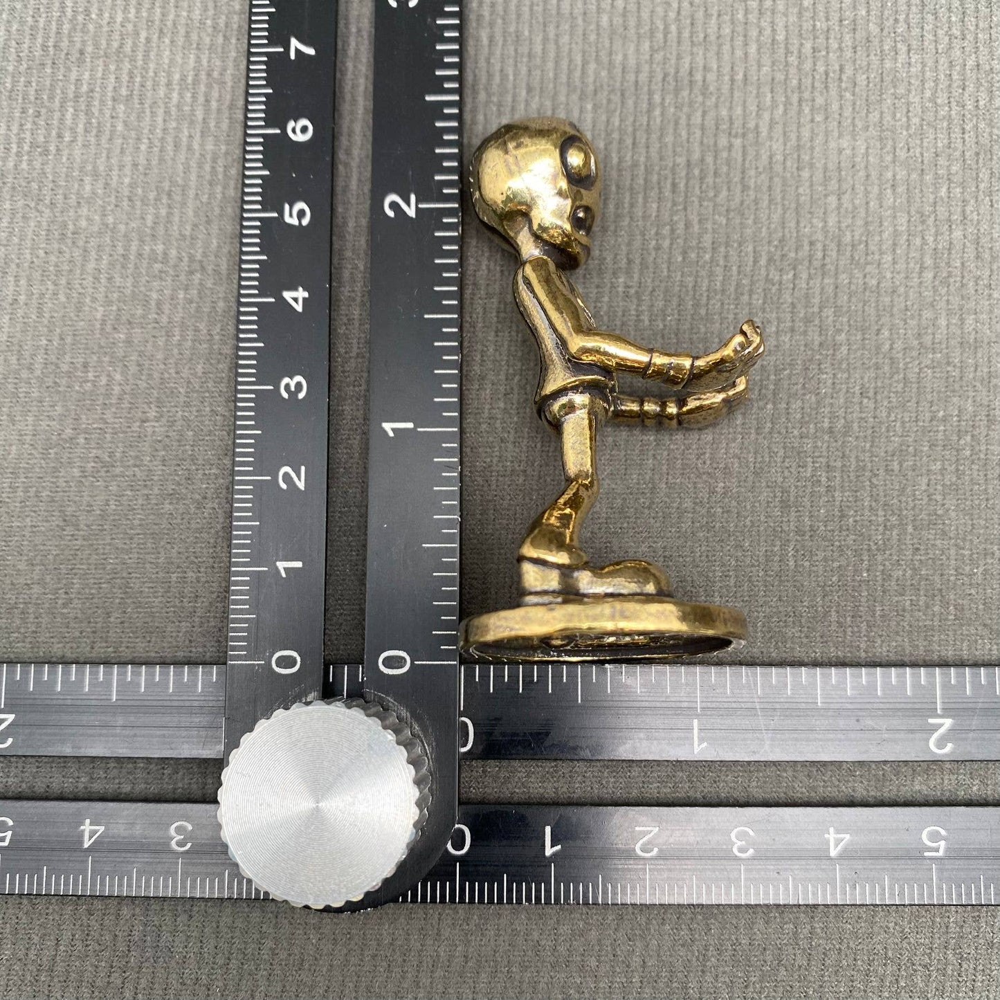 Brass Zombies In Suits Figurine
