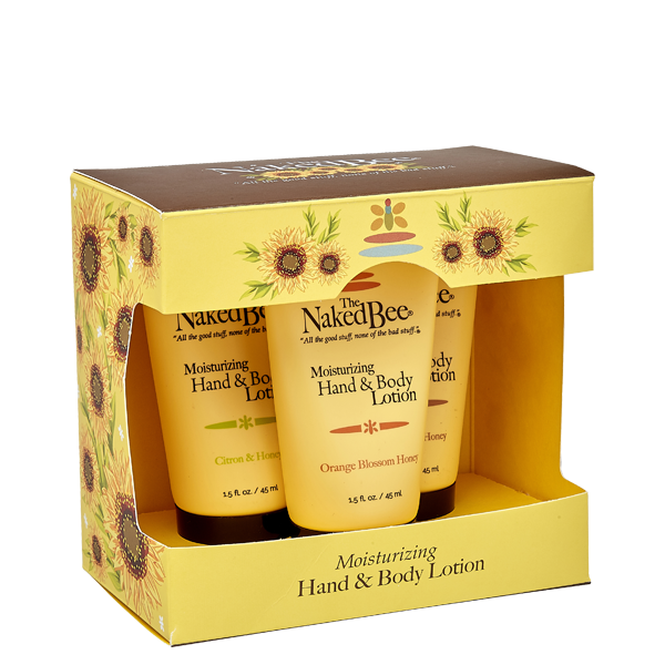 Hand and Body Lotion Trio