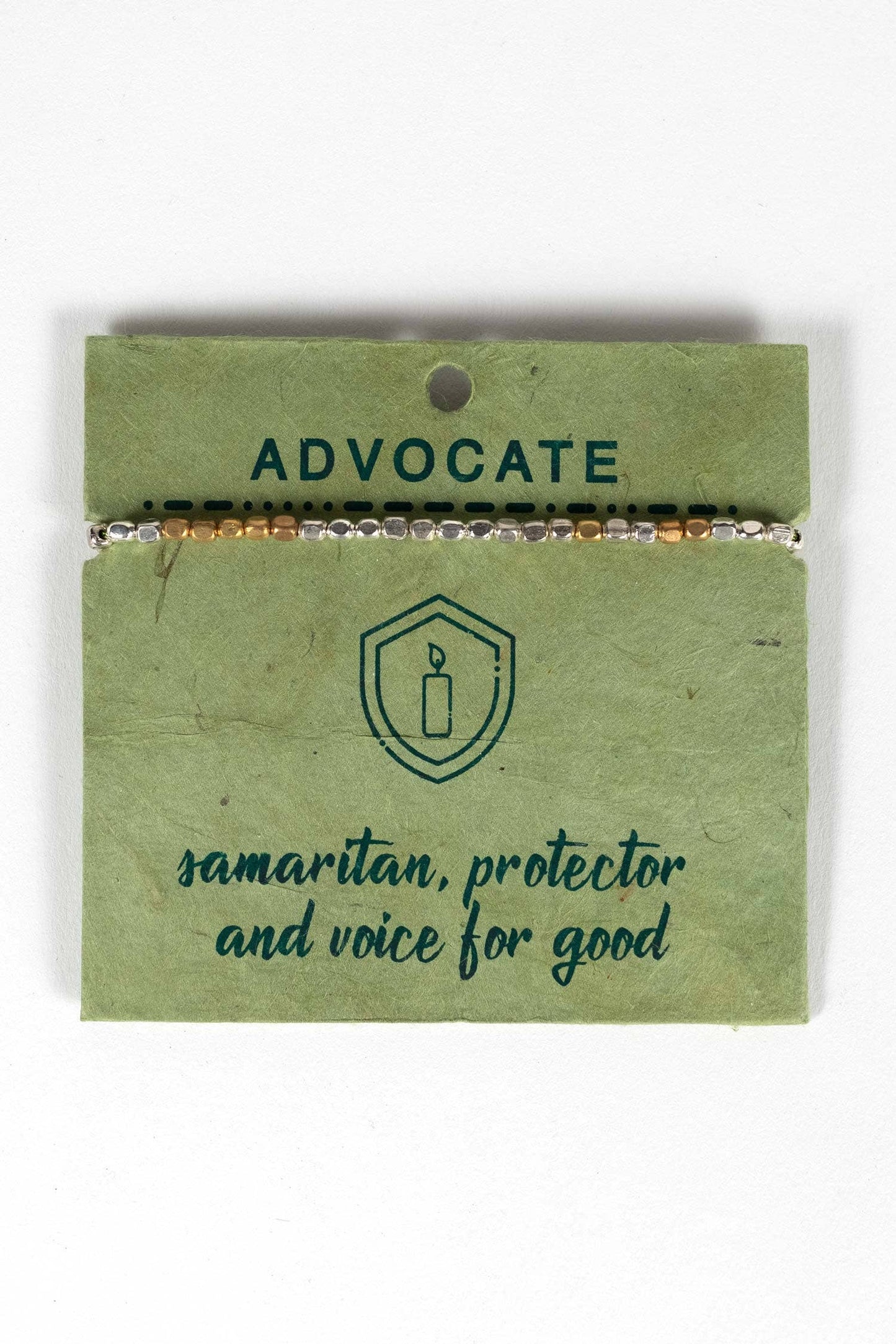 Advocate Morse Code Bracelet