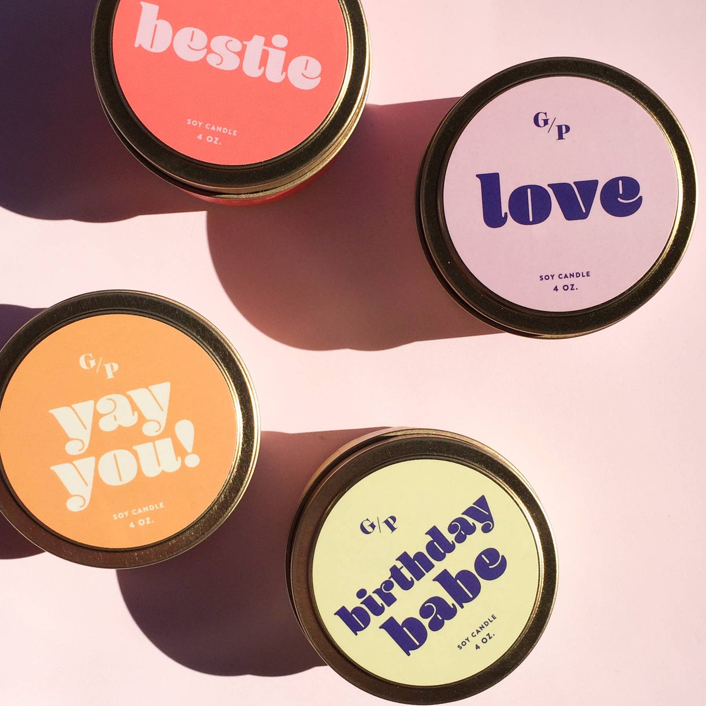 Birthday Babe Just Because 4 oz. Candle Tin