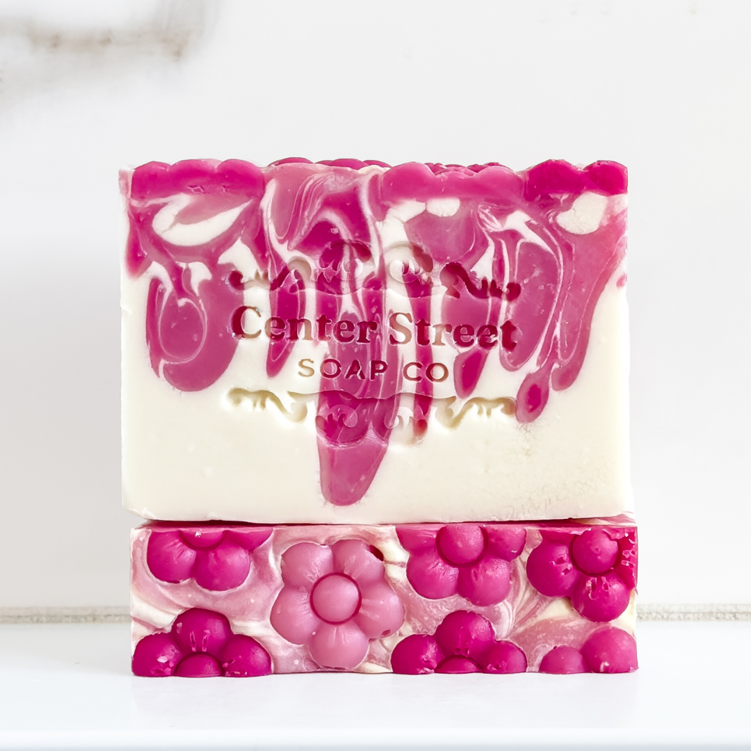Cherry Blossom Vegan Handmade Soap Bar - 4oz