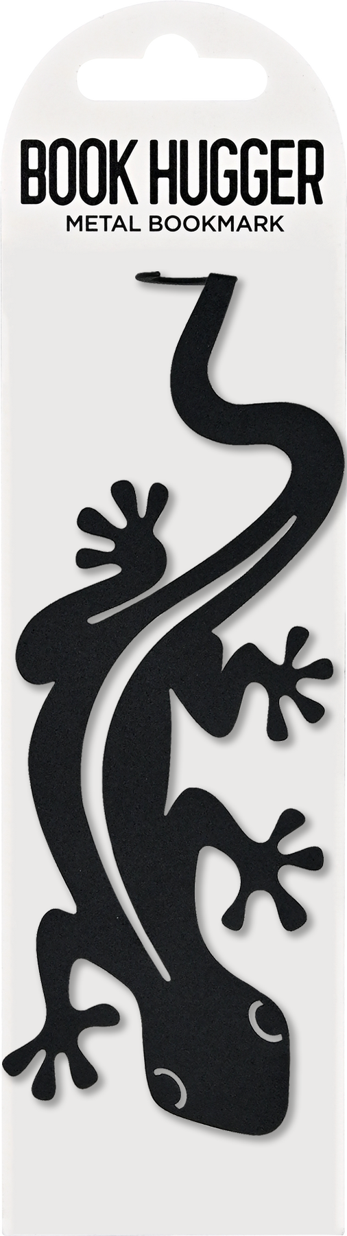 Gecko 'Hanging' Metal Bookmark