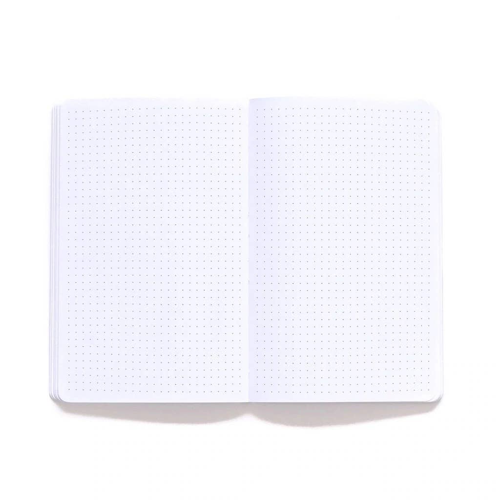 Pastel Wildflower Dotted Notebook