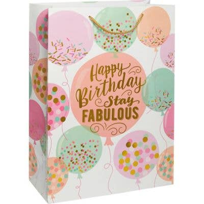 Birthday Balloons Gift Bag (Large)