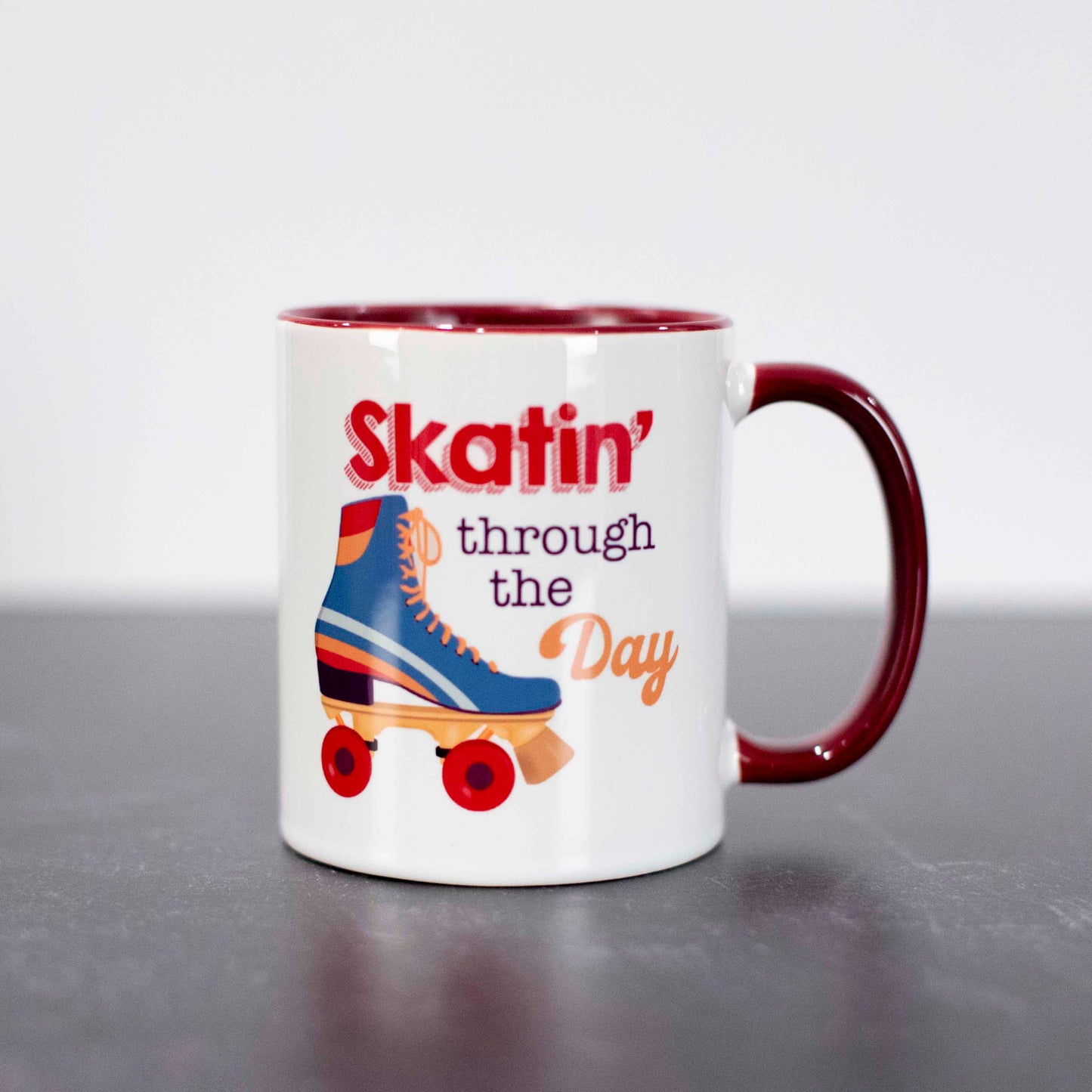 Skating Through The Day Coffee Mug