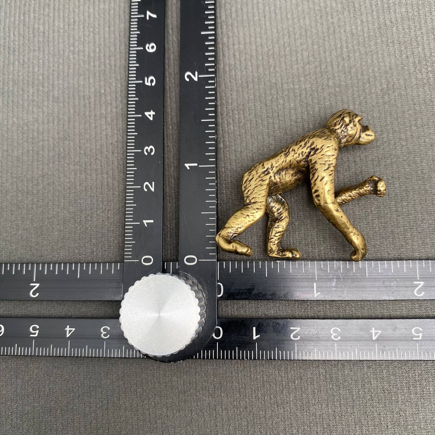 Brass Orangutan Figurine