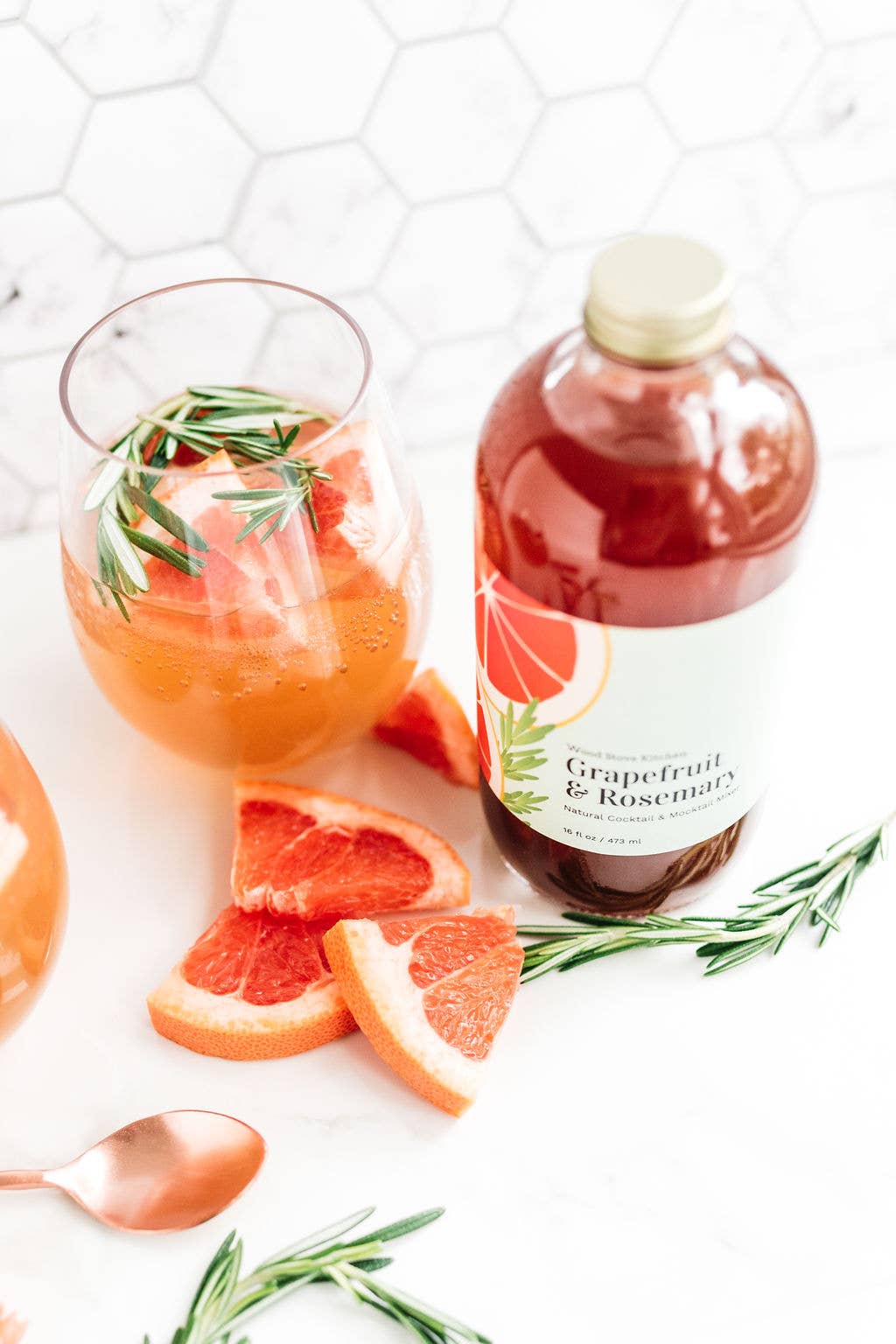 Grapefruit & Rosemary Cocktail & Mocktail Mixer 16 fl oz