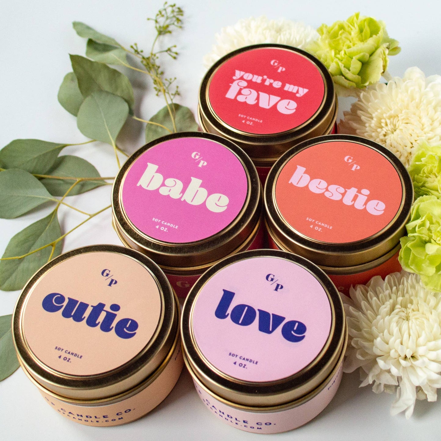 Babe Just Because 4oz Candle Tin