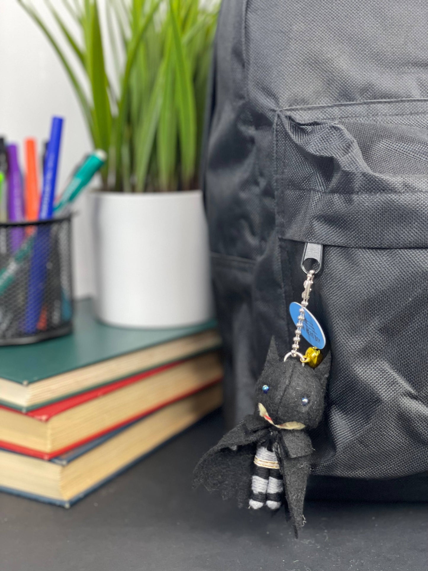 Dark Hero Boy Voodoo Doll Charm