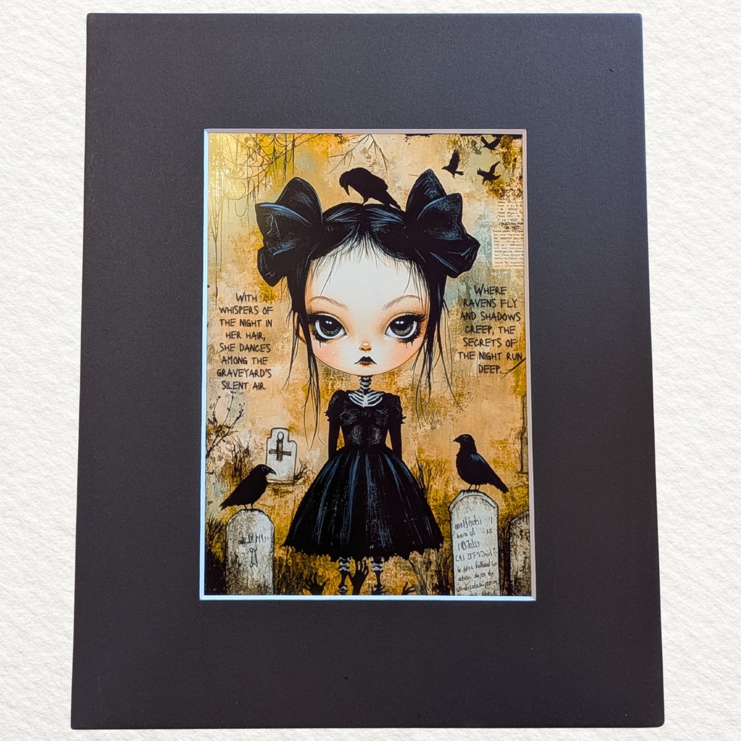 Bows and Burials 8 x 10" Print