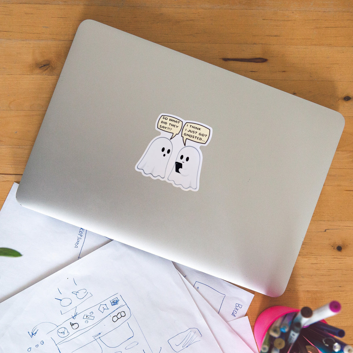 I Just Got Ghosted Sticker