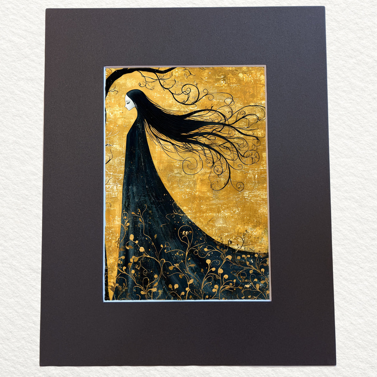 Obsidian Breeze 8x10 Art Print
