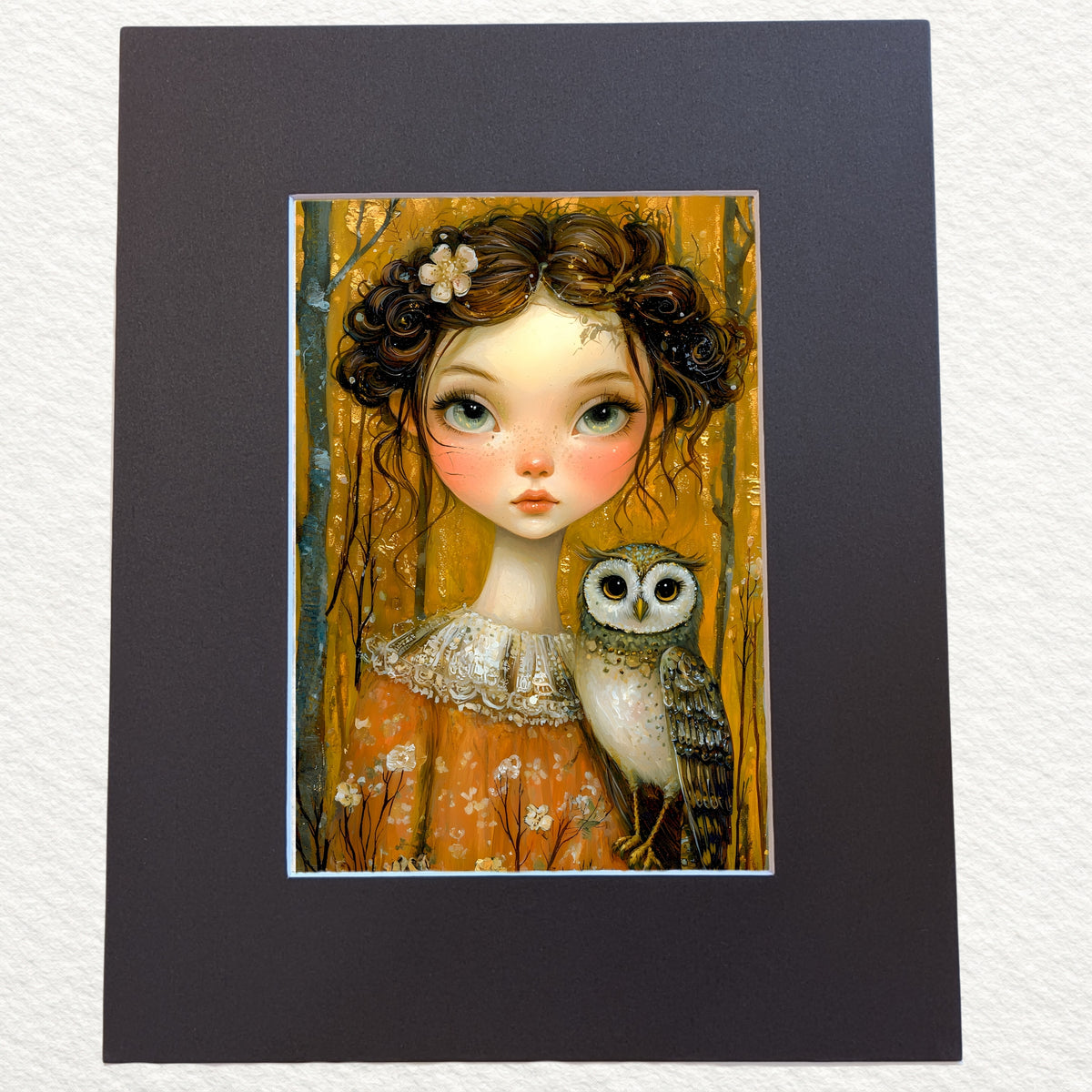 Piercing Gazes 8x10 Art Print