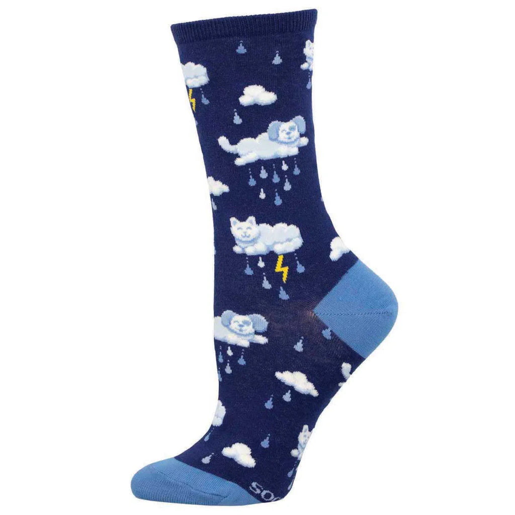 Rain Cats and Dogs Socks