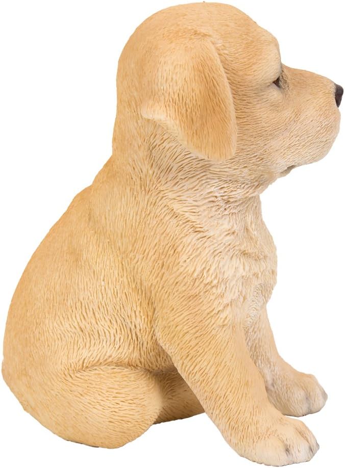 Yellow Labrador Puppy Collectible Figurine