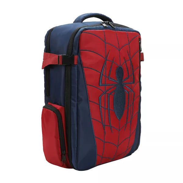 Spider-Man Marvel Comics Costume Black 17" Travel Backpack